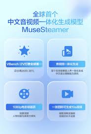 百度发布全球首个中英音视频一体生成模型 MuseSteamer