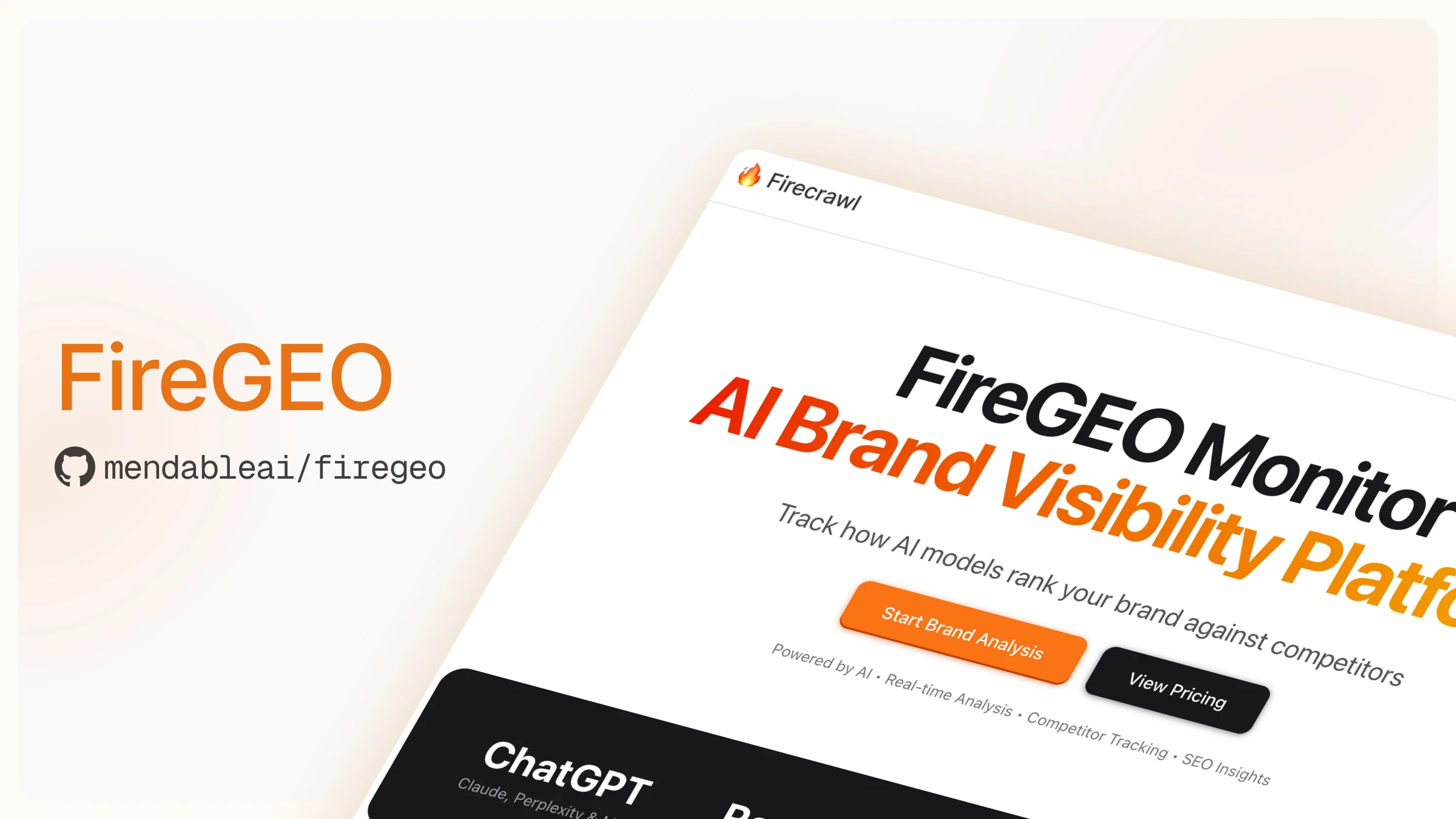 FireGEO 开源爆火！5 分钟搞定认证、支付、国际化，效率提升 600%