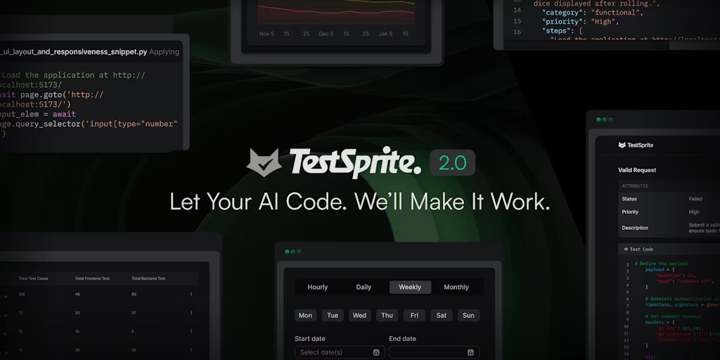 告别熬夜修 bug!TestSprite2.0浙大校友的 AI 代码测试神器,30 分钟搞定